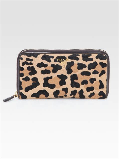 prada wallet animal print|Prada Wallets .